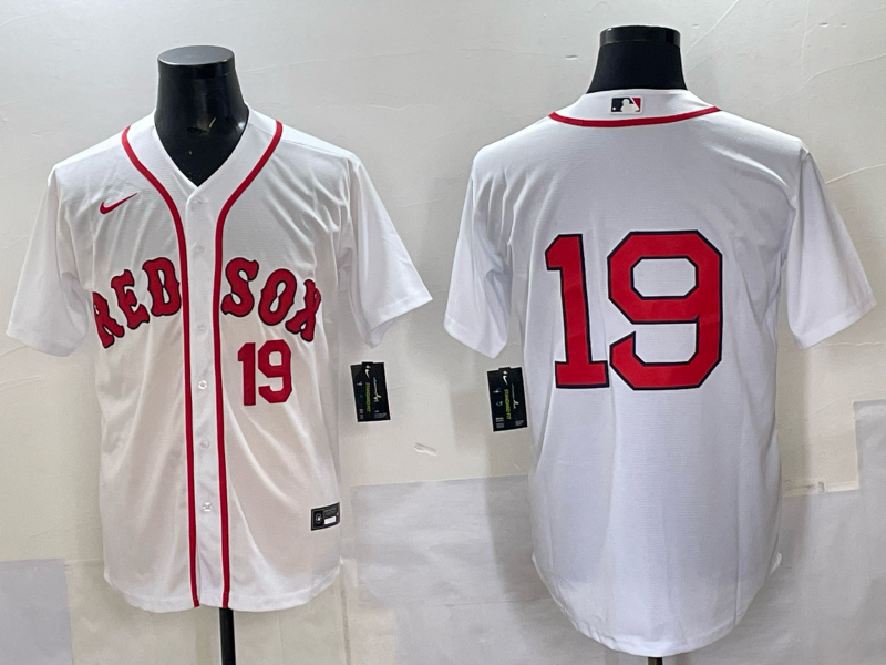 Men 2025 Boston Red Sox #19 Anthony white Nike MLB Jersey style 05->boston red sox->MLB Jersey